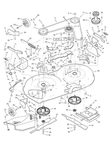 Part Location Diagram of 094049E701MA Murray Pad Assembly, Left Brake